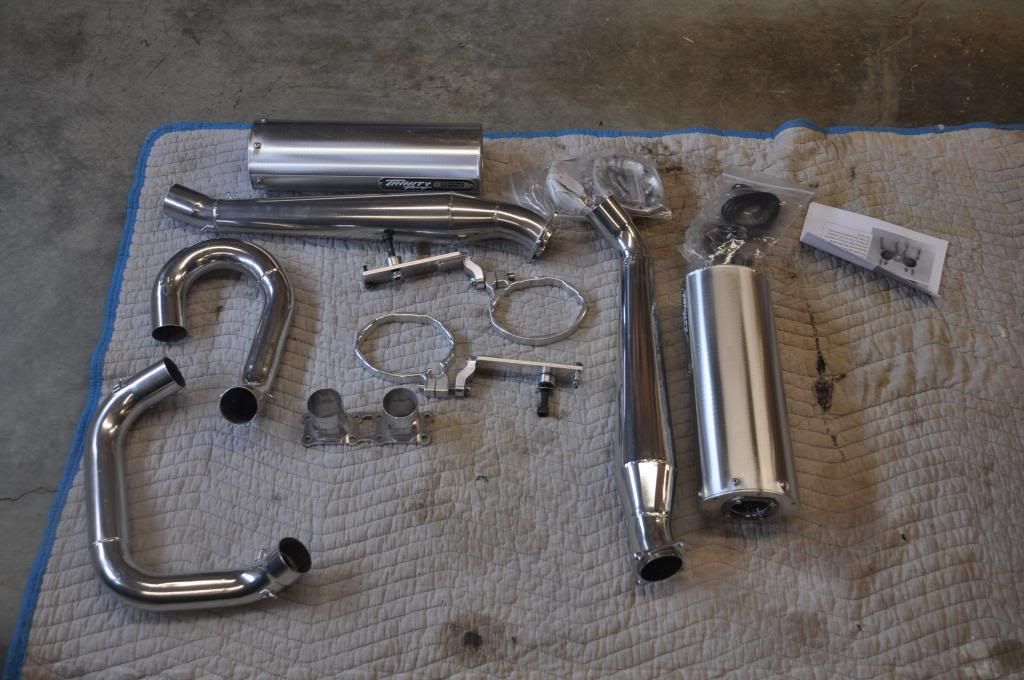 Anyone installed a trinity exhaust ? Polaris RZR Forum RZR